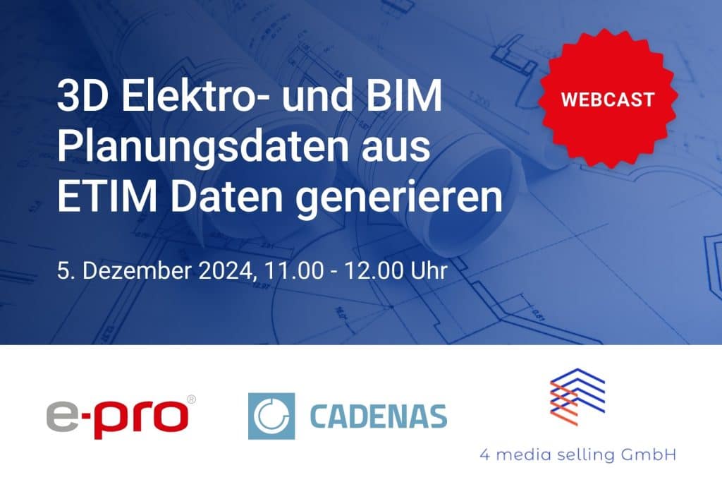 Webcast BIM Planungsdaten aus ETIM generieren