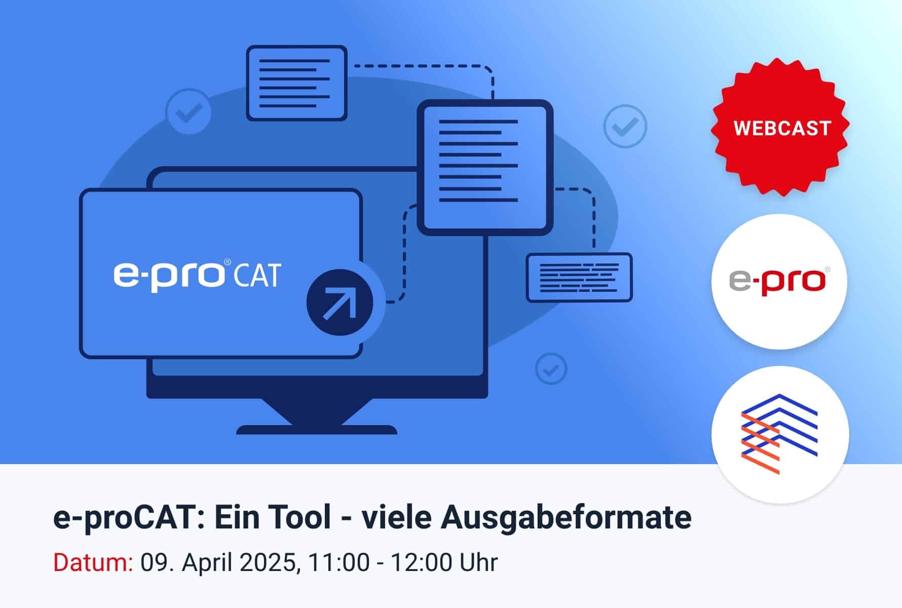 e-proCAT: Ein Tool-viele Ausgabeformate