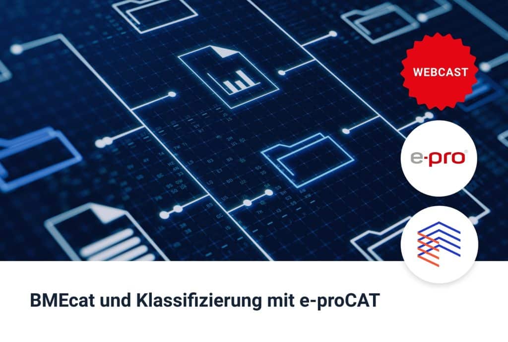 Webcast BMEcat und Klassifizierung Webcast BMEcat und Klassifizierung